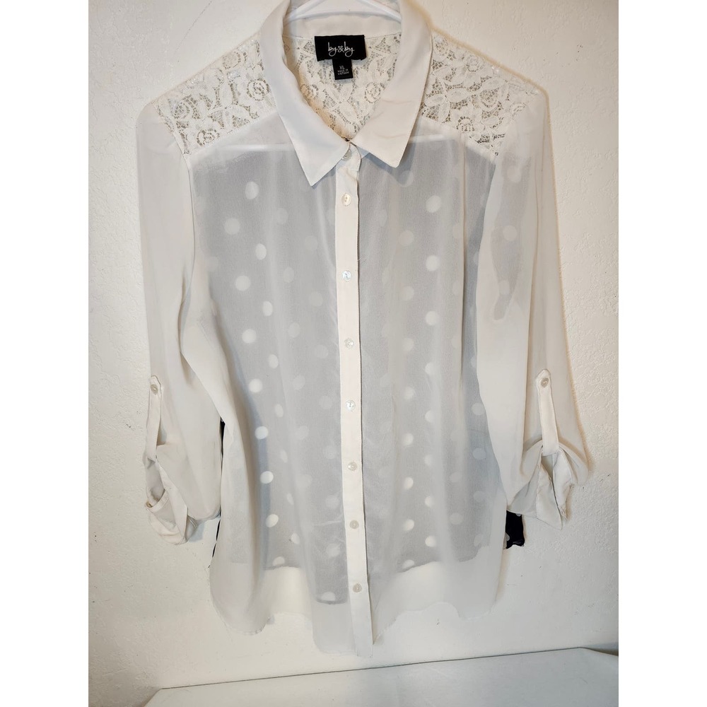 By&By transparent blouse